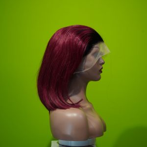 ajmestilo hair 13x4 promo bob wig remy hair 12 inch