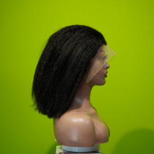 ajmestilo hair 13x4 promo bob wig remy hair 12 inch
