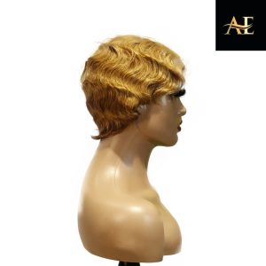 center wig machine made #27 wig remy hair h001