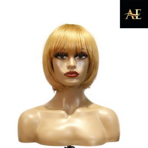 center wig machine made #30 wig remy hair h009