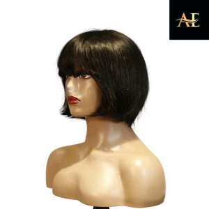 center wig machine made color wig remy hair