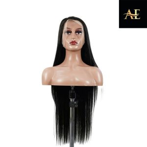 center wig 13x4 straight lace front wig natural black remy hair