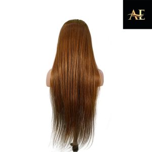 center wig 13x4 straight lace front wig 30 brown 26 inch remy hair