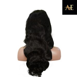 center wig 13x4 body wave lace front wig natural black remy hair